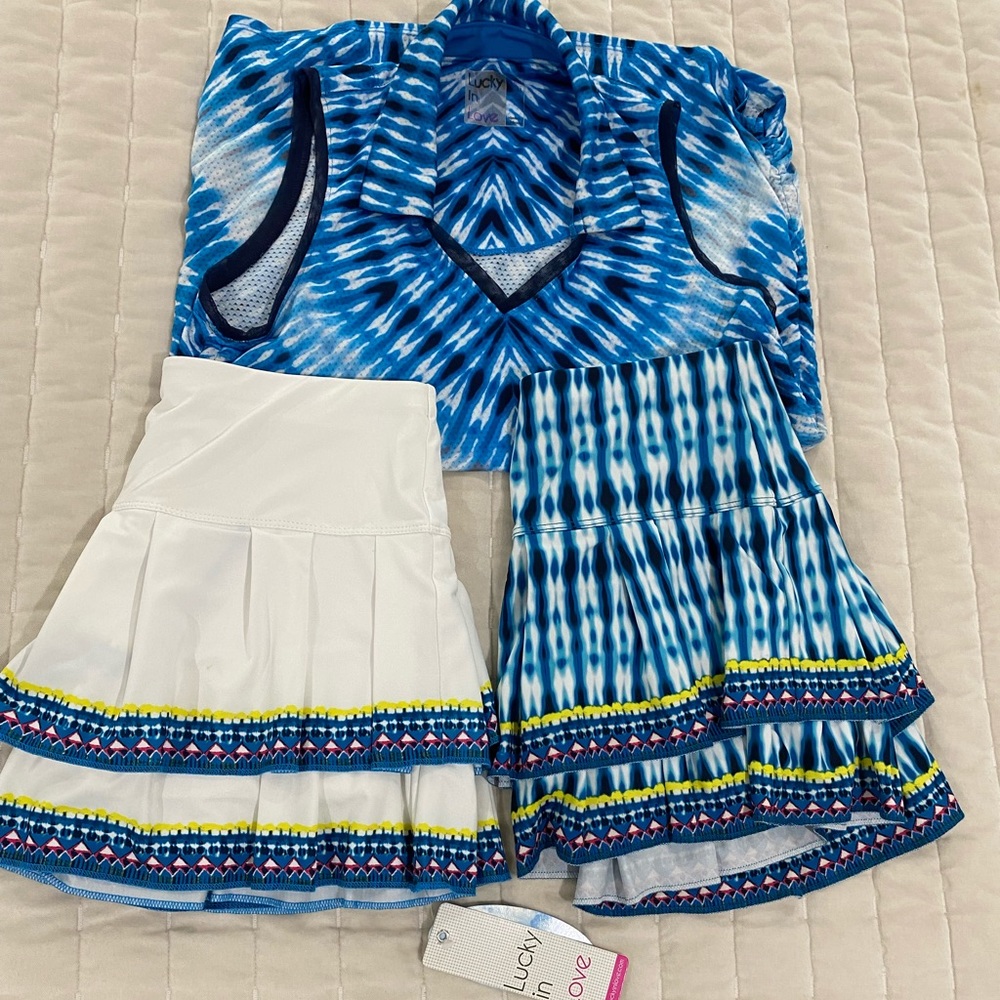 Brand new Lucky In Love tennis/golf skirts